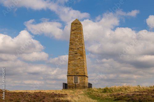 Captain Cook's Monument near Great Ayton in the North York Moors, North Yorkshire, UK