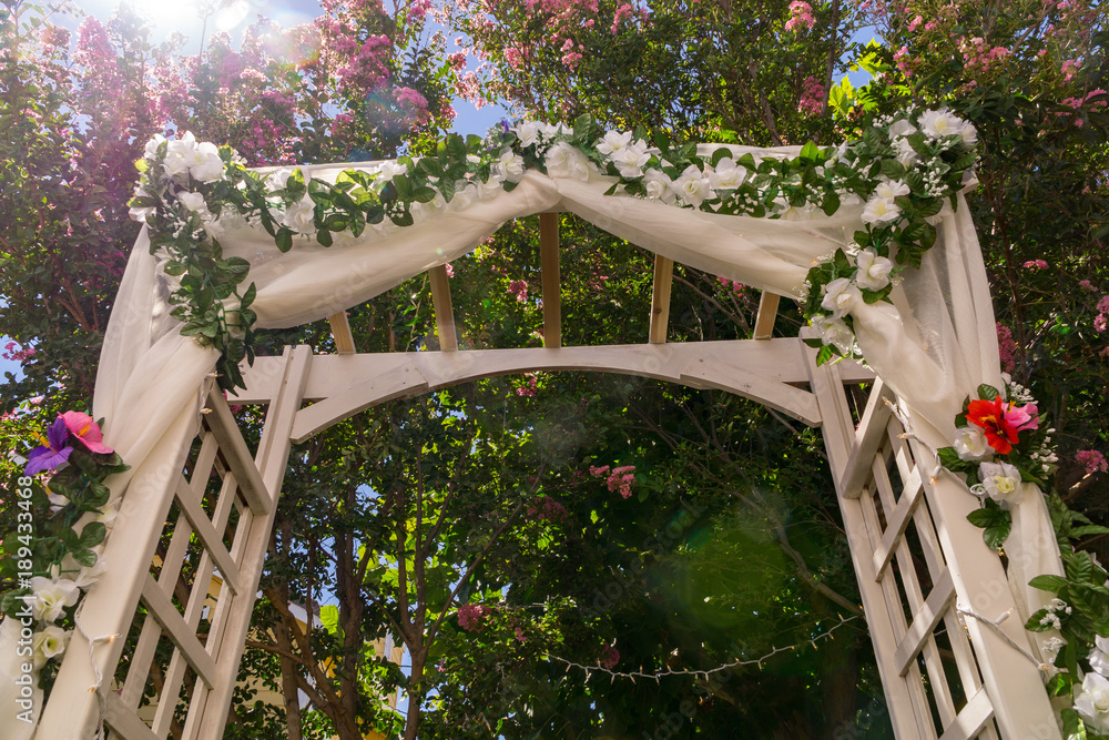 Fototapeta premium Wedding arch