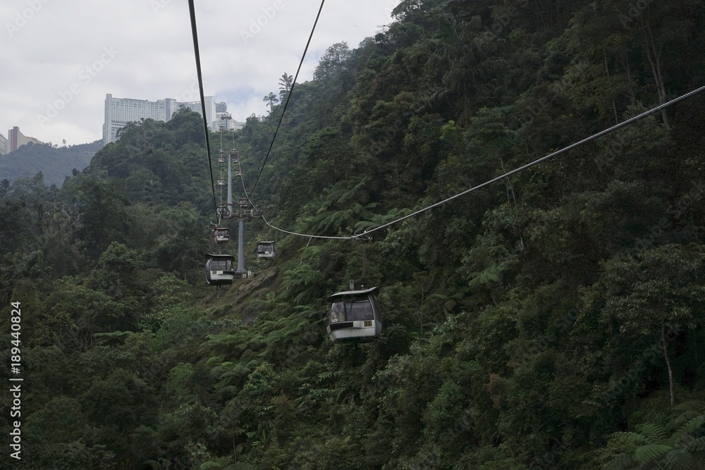 Suspended Cableway