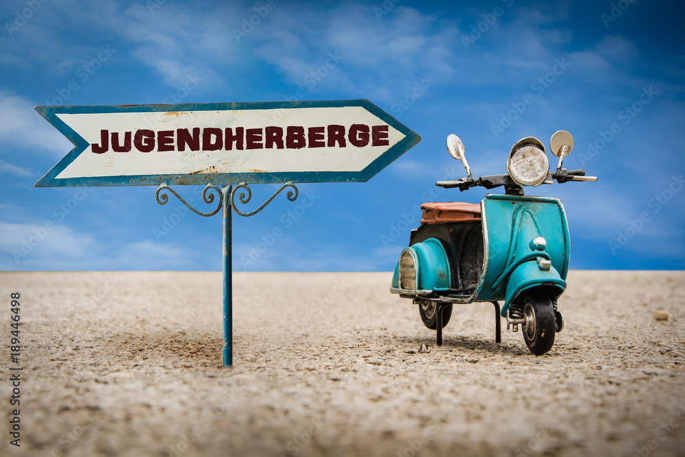 Schild 305 - Jugendherberge Schild 305 - Jugendherberge