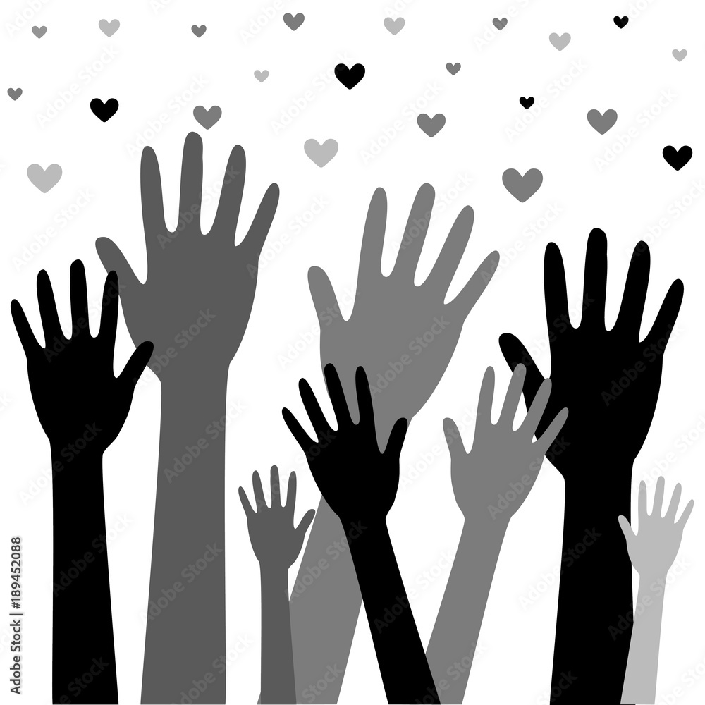Fototapeta premium Hands and heart donation donor concept 2