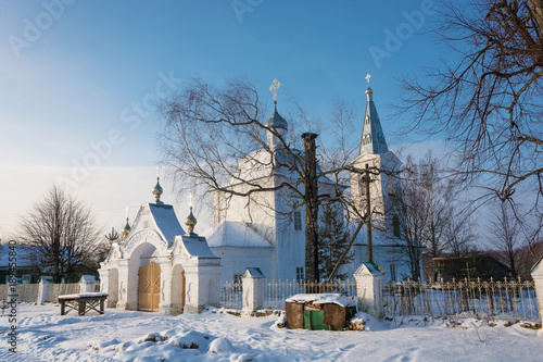 The Church of the Holy Face of Jesus Christ in the village of Marshovo, Komsomolsky district, Ivanovo region.