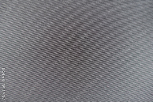 Cotton, viscose and polyester grey fabric from above