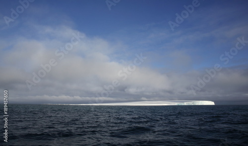 Island in Arctic covered with glacier - Victoria island
