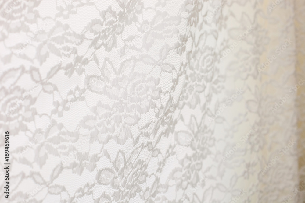 White lace texture close up White lace texture close up