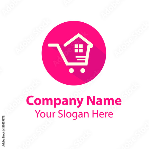 home shop logo design