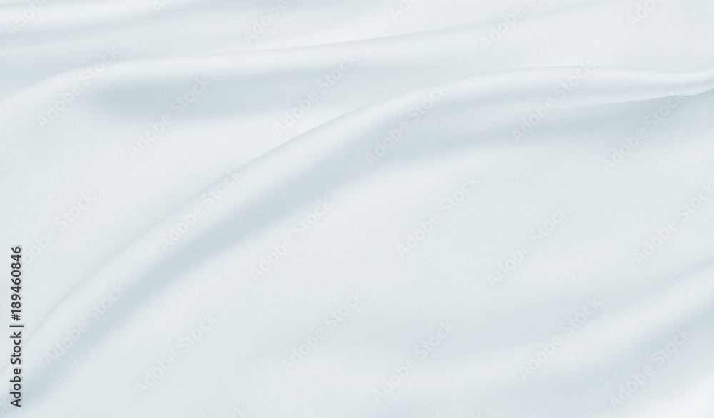 Fototapeta premium Smooth elegant grey silk or satin luxury cloth as wedding background. Luxurious Christmas background or New Year background design