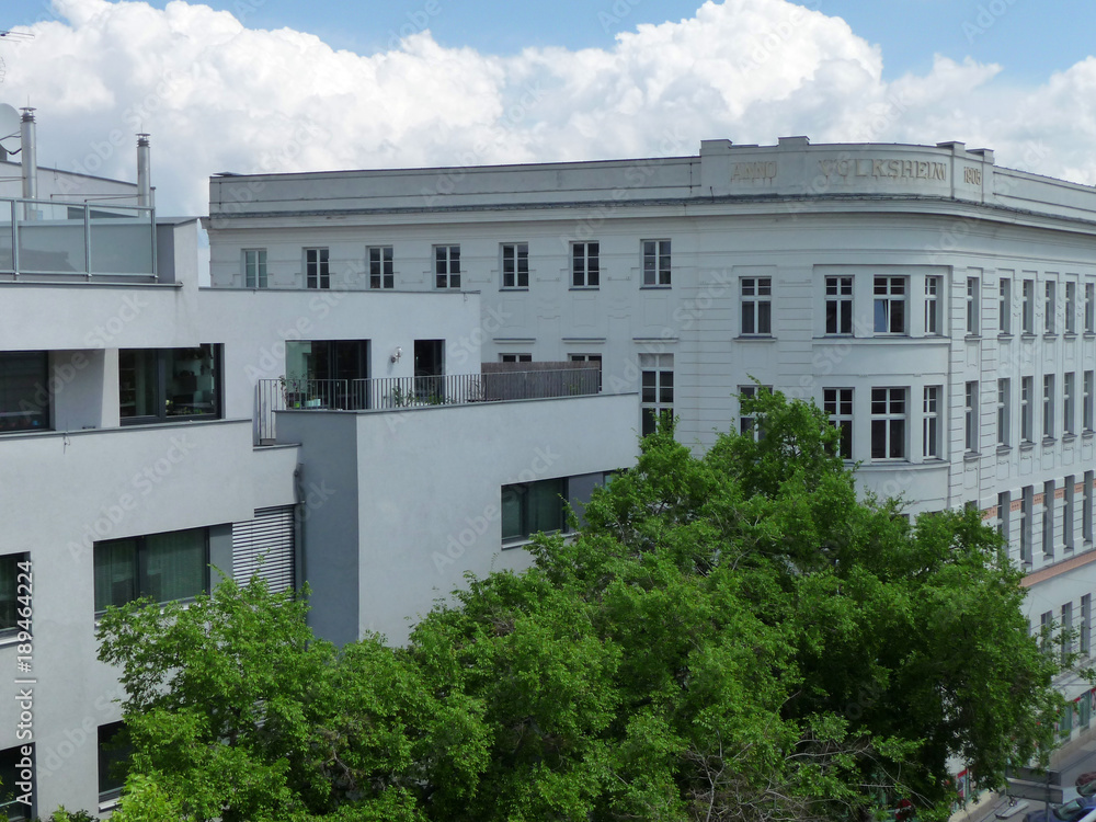 Fototapeta premium Volkshochschule Die Volkshochschule in Wien Ottakring 