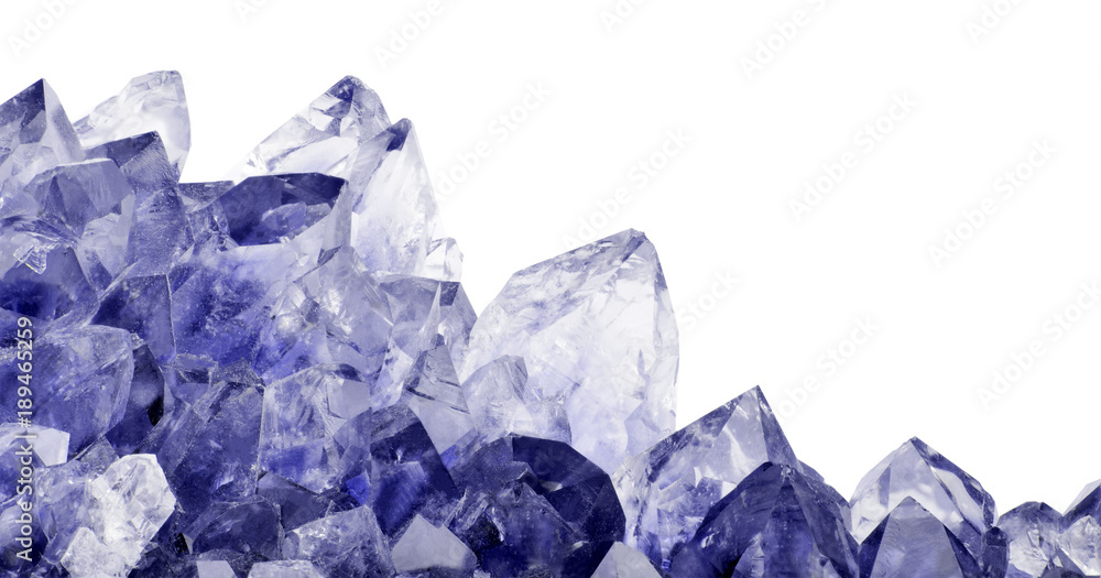 isolated sapphire light transperent crystals isolated sapphire light transperent crystals