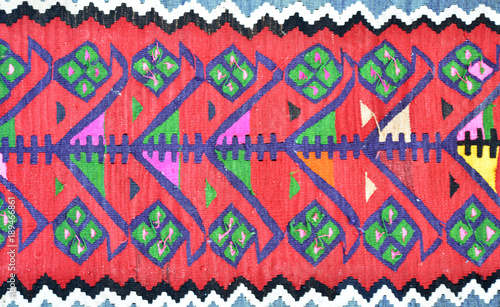 Anadolu kilim motifi photo