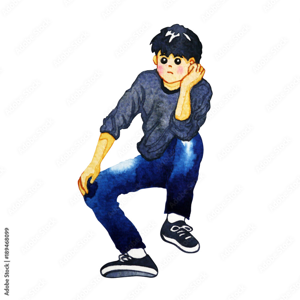 Boy Art Painter Stock Illustration - Download Image Now - Child, Boys,  Teenage Boys - iStock