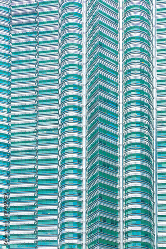 Close-up macro texture pattern windows skyscraper