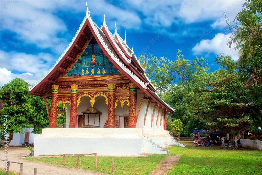 Wat Aham Temple, Luang Prabang, Laos