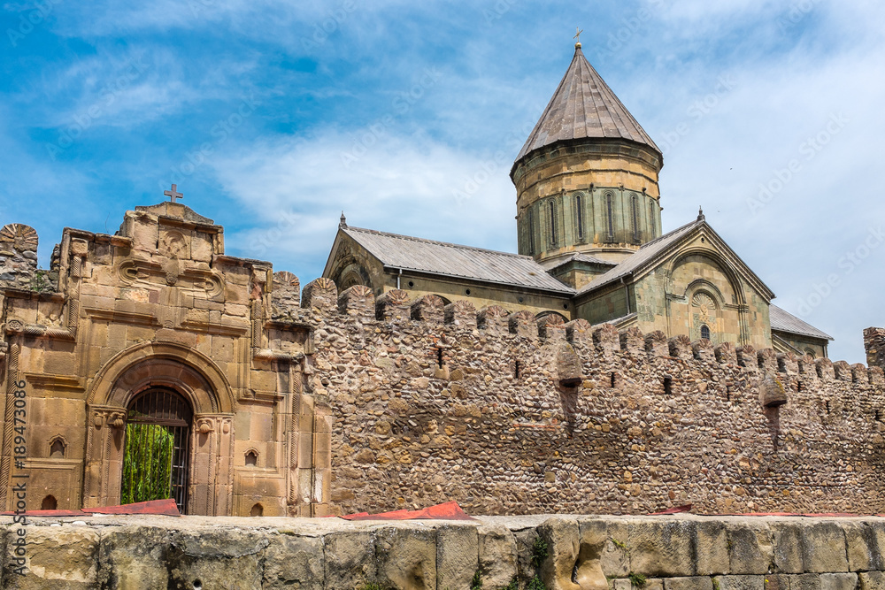 Svetitskhoveli Cathedral, Mtskheta, Georgia, Eastern Europe.