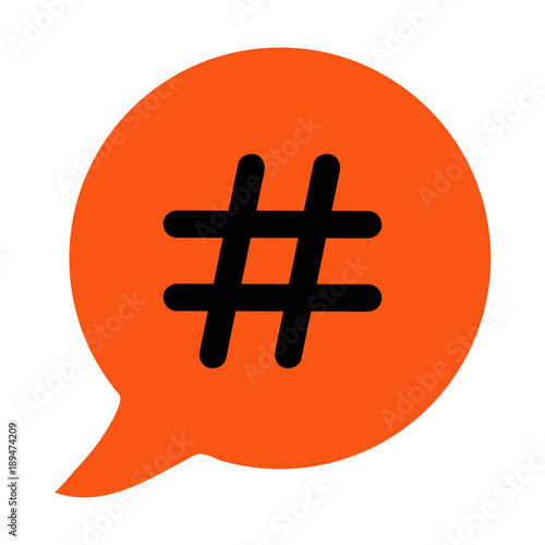 Hashtag sign icon