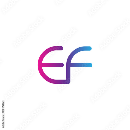 Free Download initial letter rounded logo modern, colorful gradient - GFXLoad