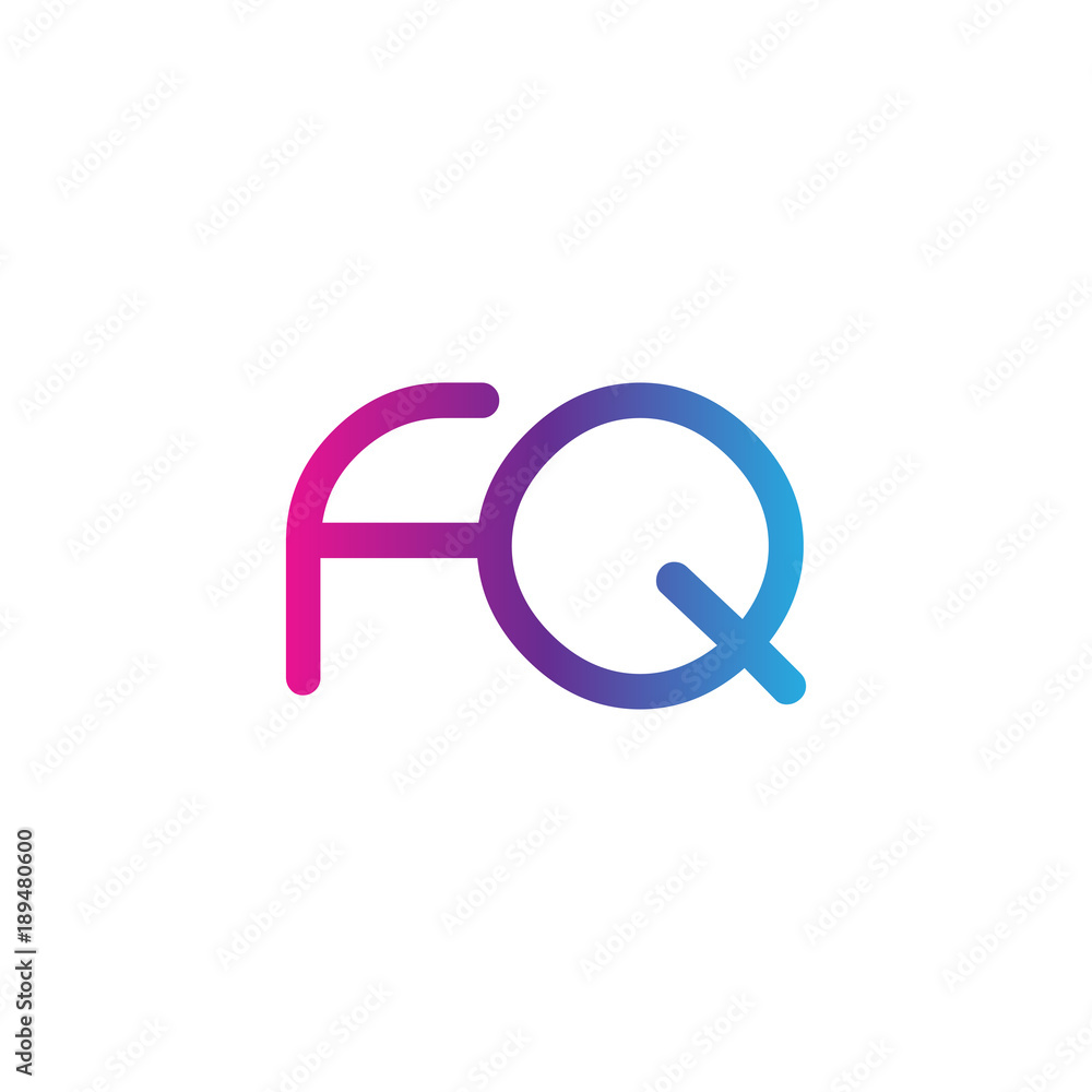 initial letter rounded logo modern, colorful gradient initial letter rounded logo modern, colorful gradient