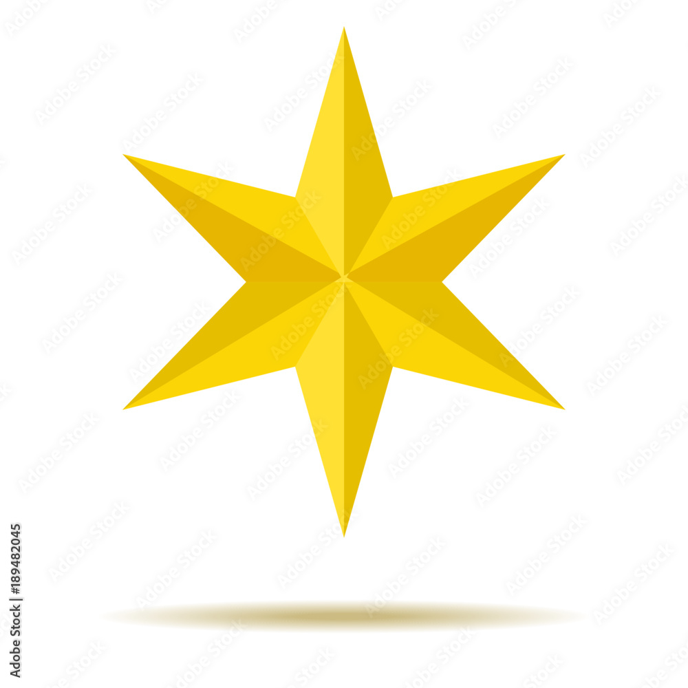Star. Yellow. Ornaments. Six-pointed. For your design. Star. Yellow. Ornaments. Six-pointed. For your design.