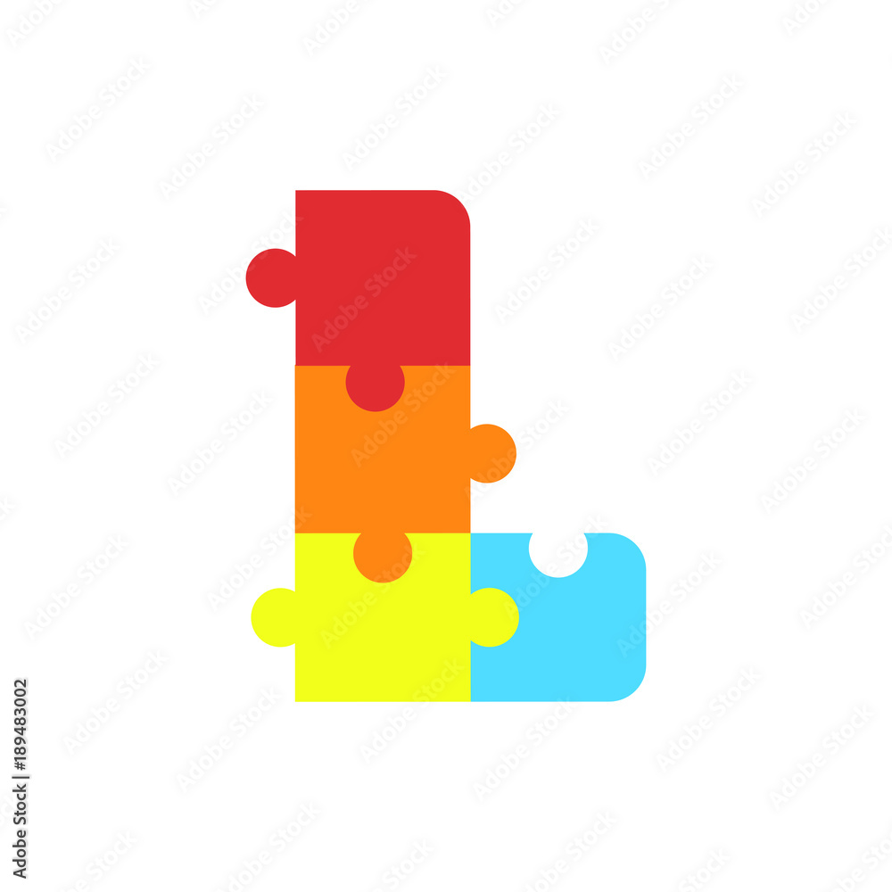 Puzzle Letter L Puzzle Letter L