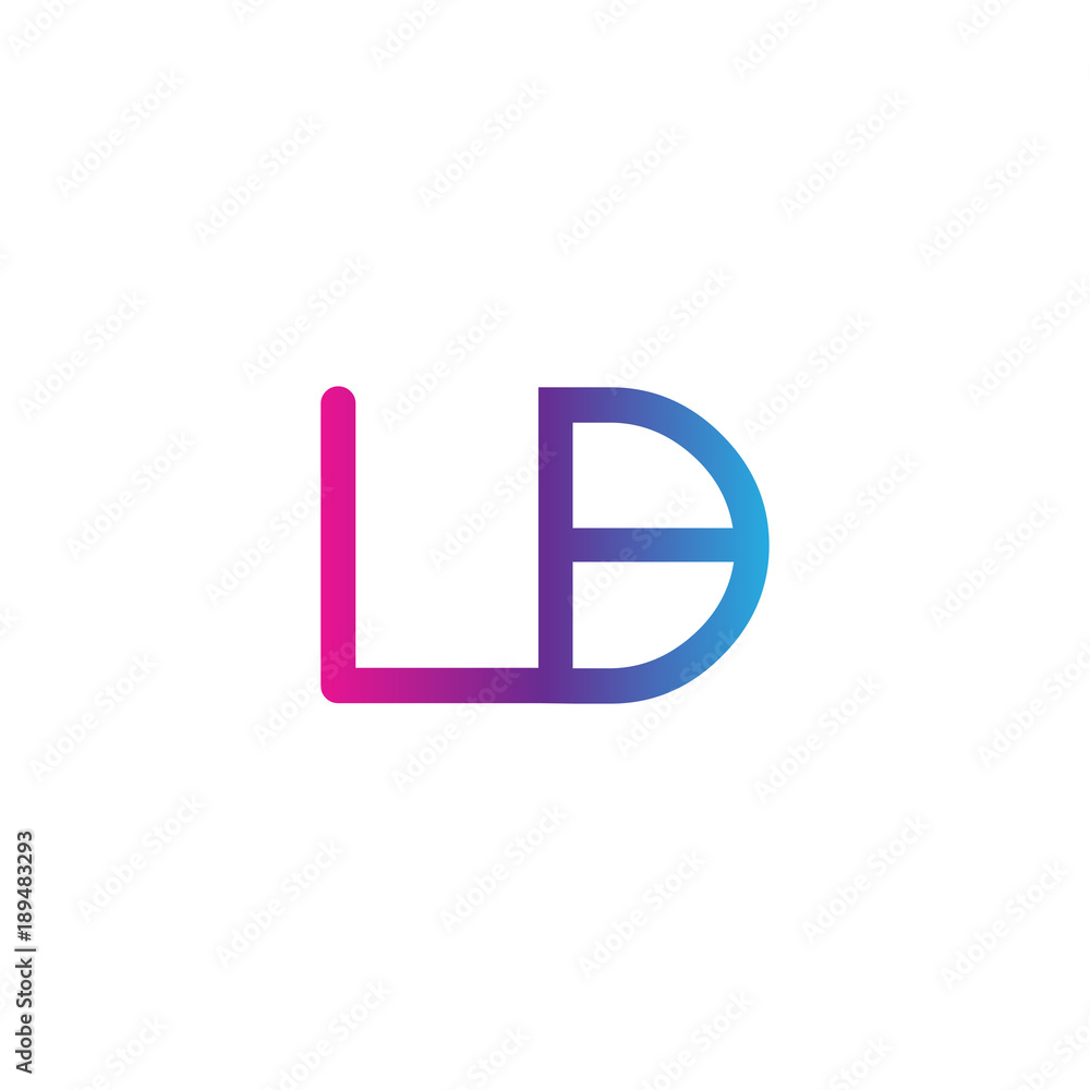 initial letter rounded logo modern, colorful gradient initial letter rounded logo modern, colorful gradient