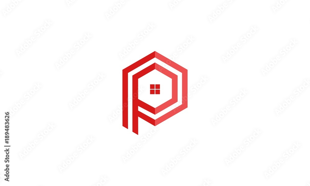 Letter P building architecture logo flat, letters P logo for property company, Real estate letter P Icon Logo Letter P building architecture logo flat, letters P logo for property company, Real estate letter P Icon Logo