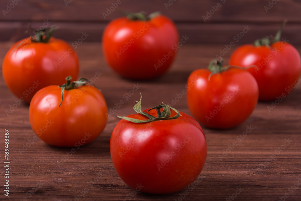 Red ripe tomatoes Red ripe tomatoes