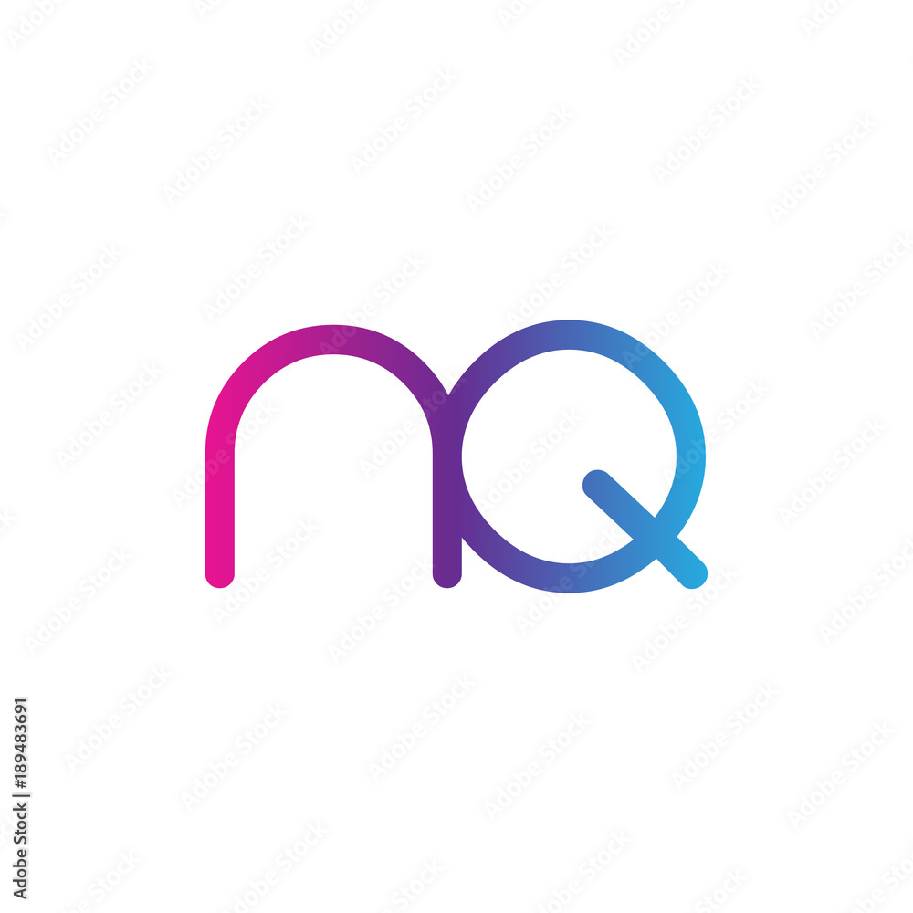 initial letter rounded logo modern, colorful gradient initial letter rounded logo modern, colorful gradient
