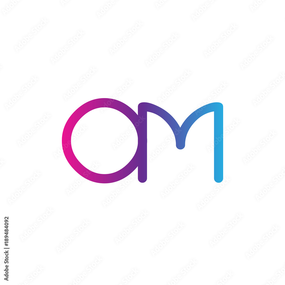 initial letter rounded logo modern, colorful gradient initial letter rounded logo modern, colorful gradient