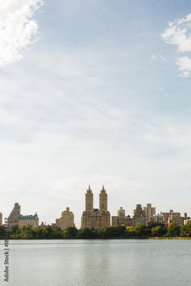 New York City Central Park skyline