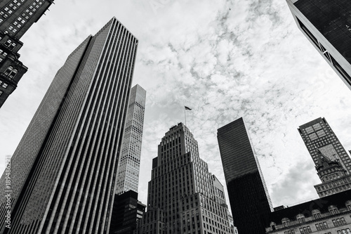 Canvas Print New York city buildings