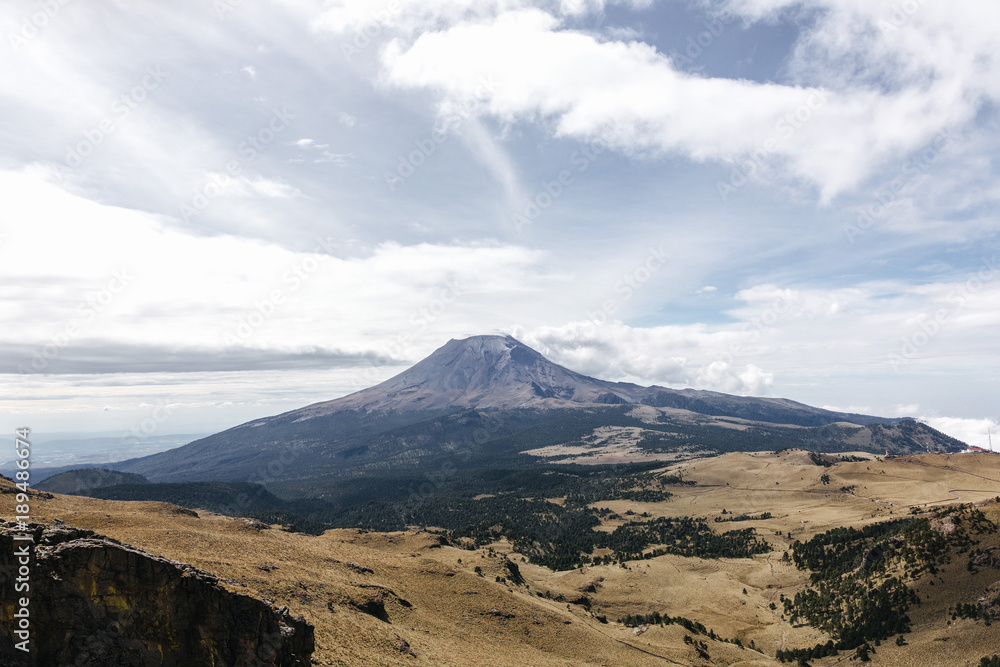 Popocatepetl in Mexico