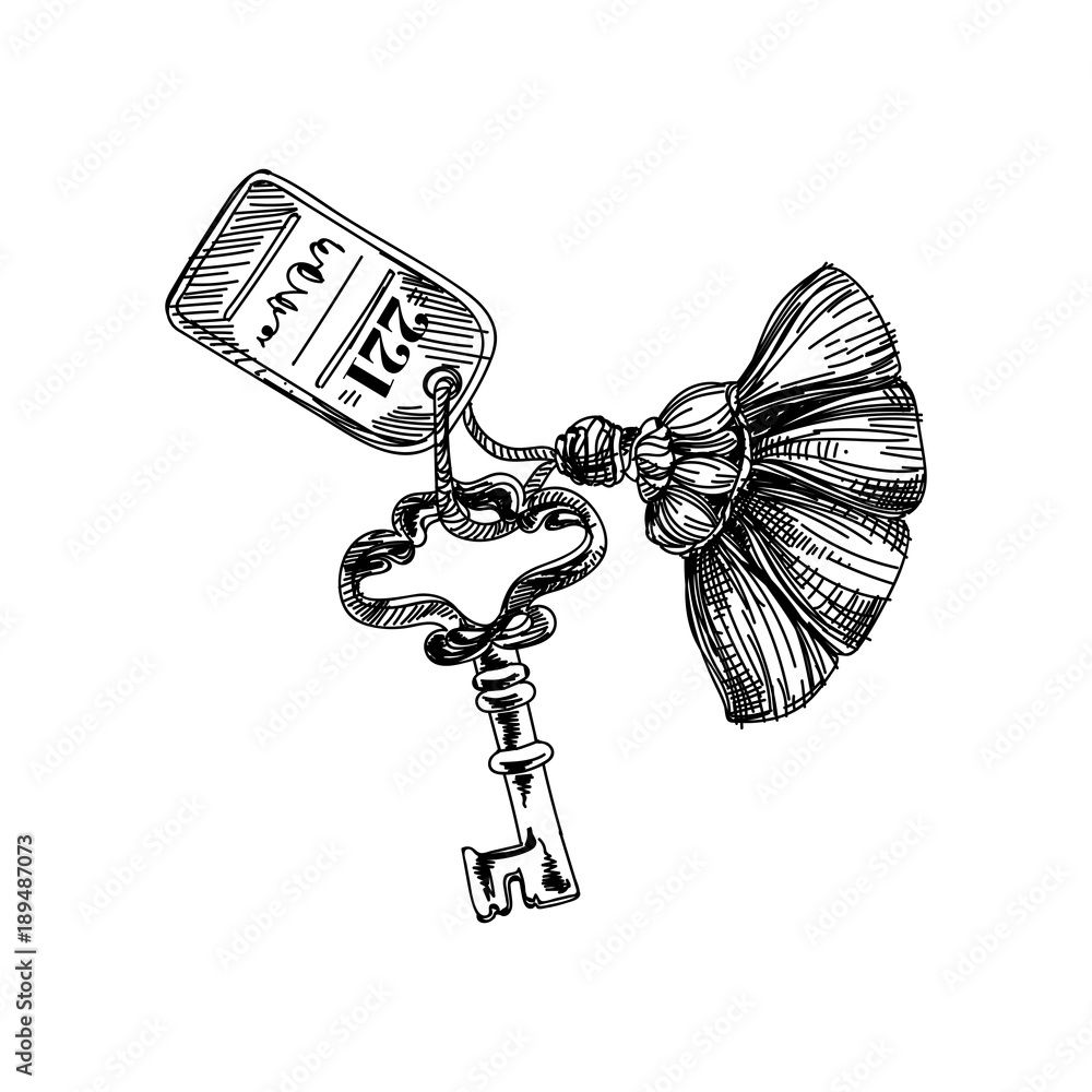 Obraz premium Beautiful vector hand drawn vintage Illustration.