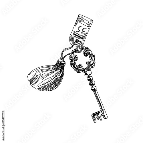 Beautiful vector hand drawn vintage Illustration. 