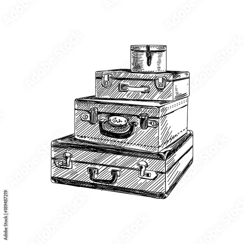 Beautiful vector hand drawn vintage Illustration. 
