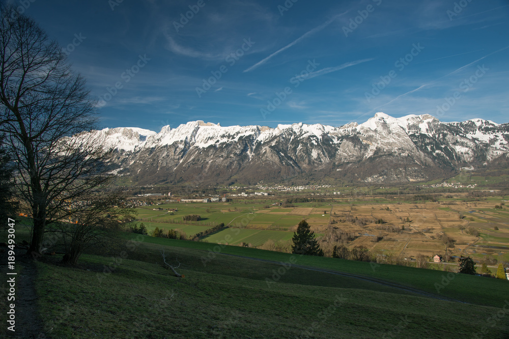 Alpstein, Hoher Kasten, Säntis, Appenzell, Rheintal