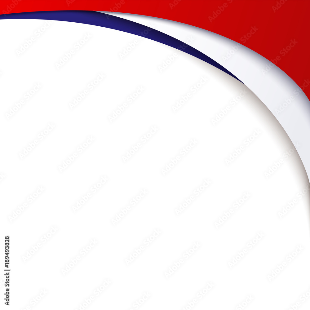 Patriotic background of colors of the national flag of France flowing abstract wavy lines Element for design of template banner card poster on national holidays Patriotic symbol of the country Vector Patriotic background of colors of the national flag of France flowing abstract wavy lines Element for design of template banner card poster on national holidays Patriotic symbol of the country Vector