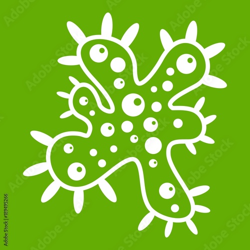 Bacteria icon green