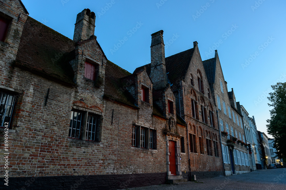 Houses of Brugge, Belgium