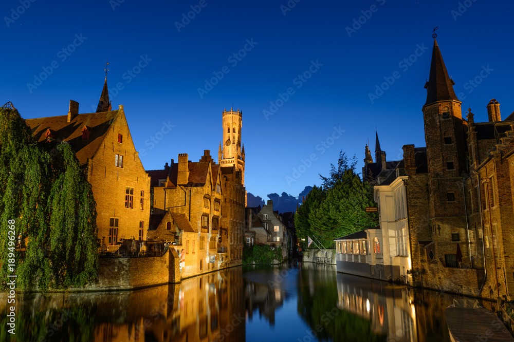 Fototapeta premium Miasto Brugge