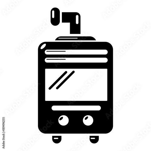 Oven-stove icon, simple style.