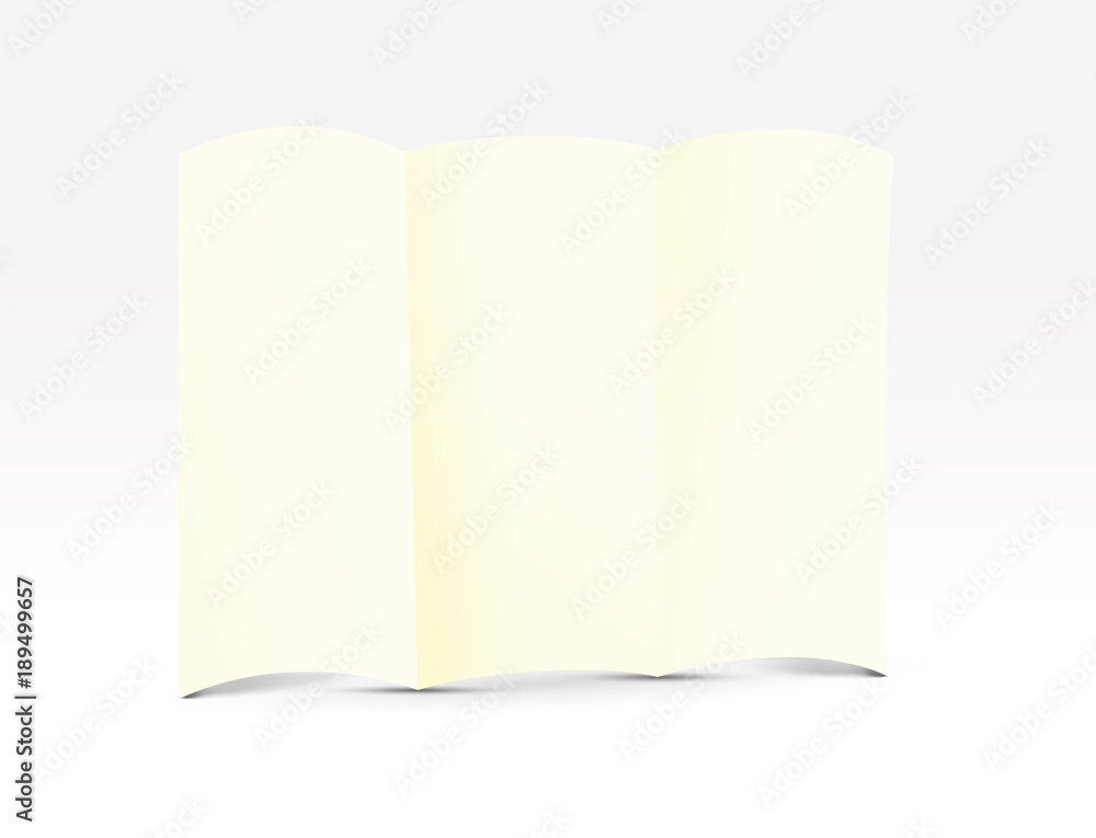 cream trifold leaflet cream trifold leaflet