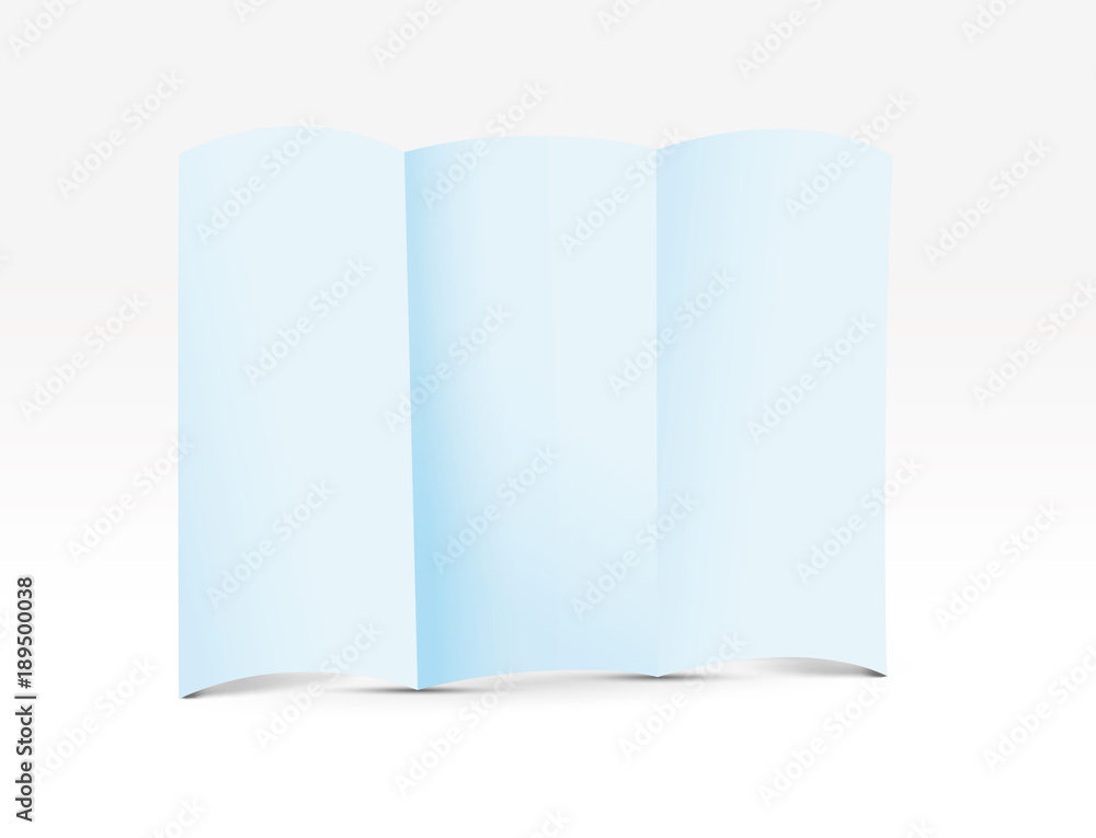 blue trifold leaflet blue trifold leaflet