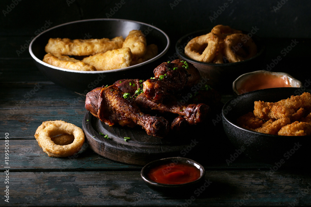 Teriyaki chicken drumsticks Teriyaki chicken drumsticks
