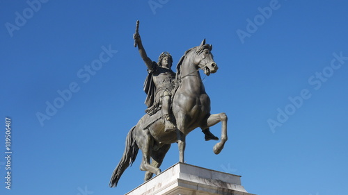 Statue cavalier