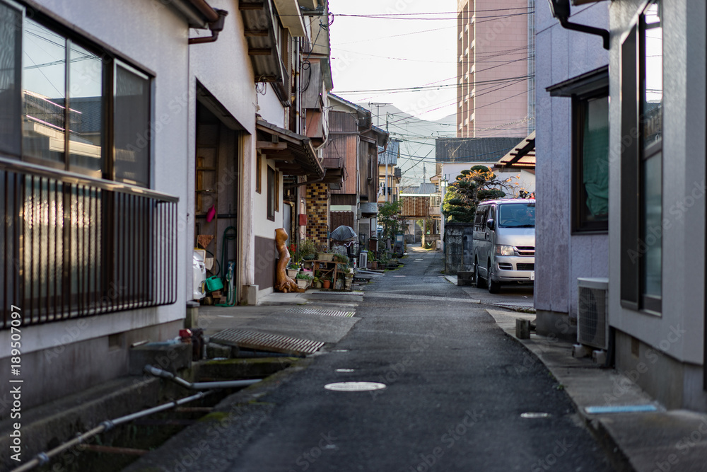 日本の路地