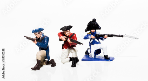 Fényképezés British, American, and French troops