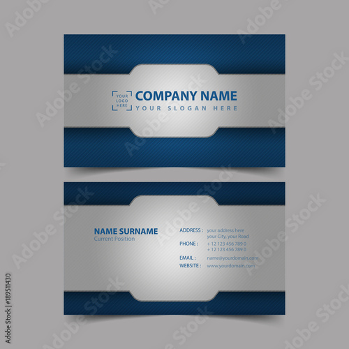 Business Card Design Template.