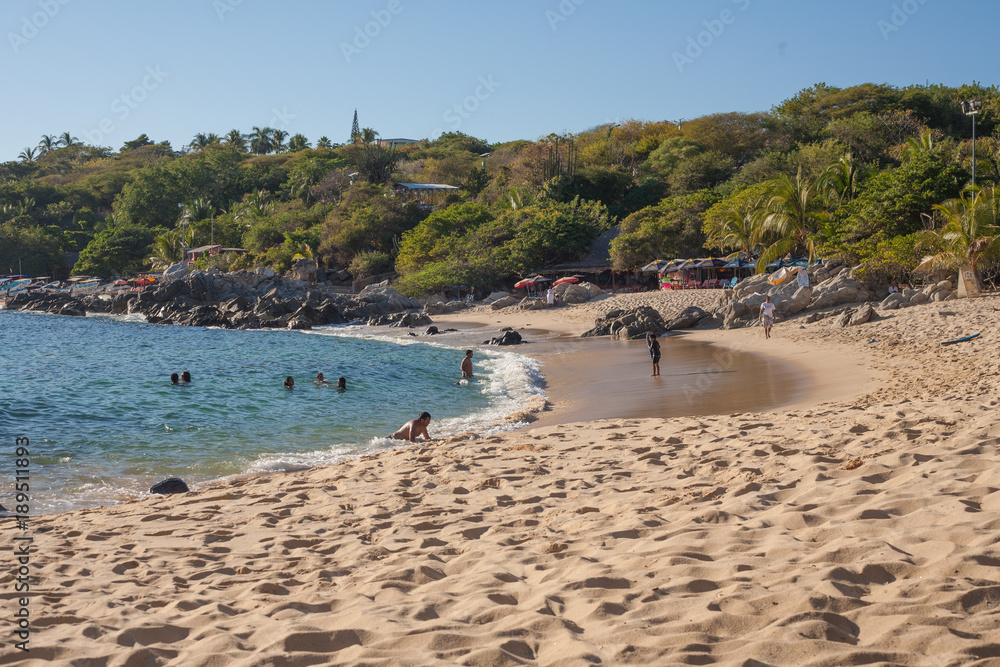 Obraz premium Playa Manzanillo - Mexico