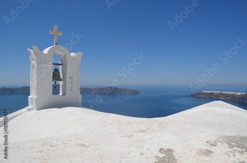 Church on the Greek island Santorini