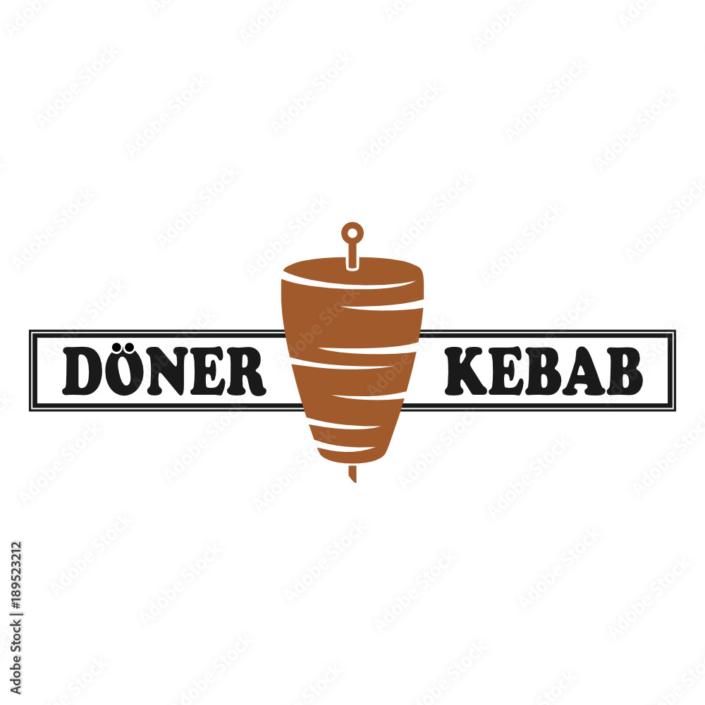 symbol döner kebab I Stock Vector | Adobe Stock